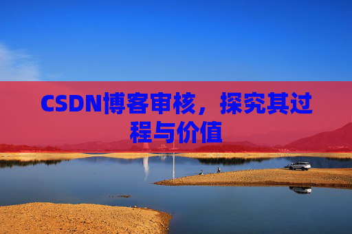 CSDN博客审核，探究其过程与价值